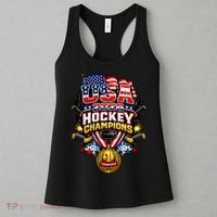 USA Hockey 2026 Champs Gold Medal Championship Women's Tank Top thumb 3