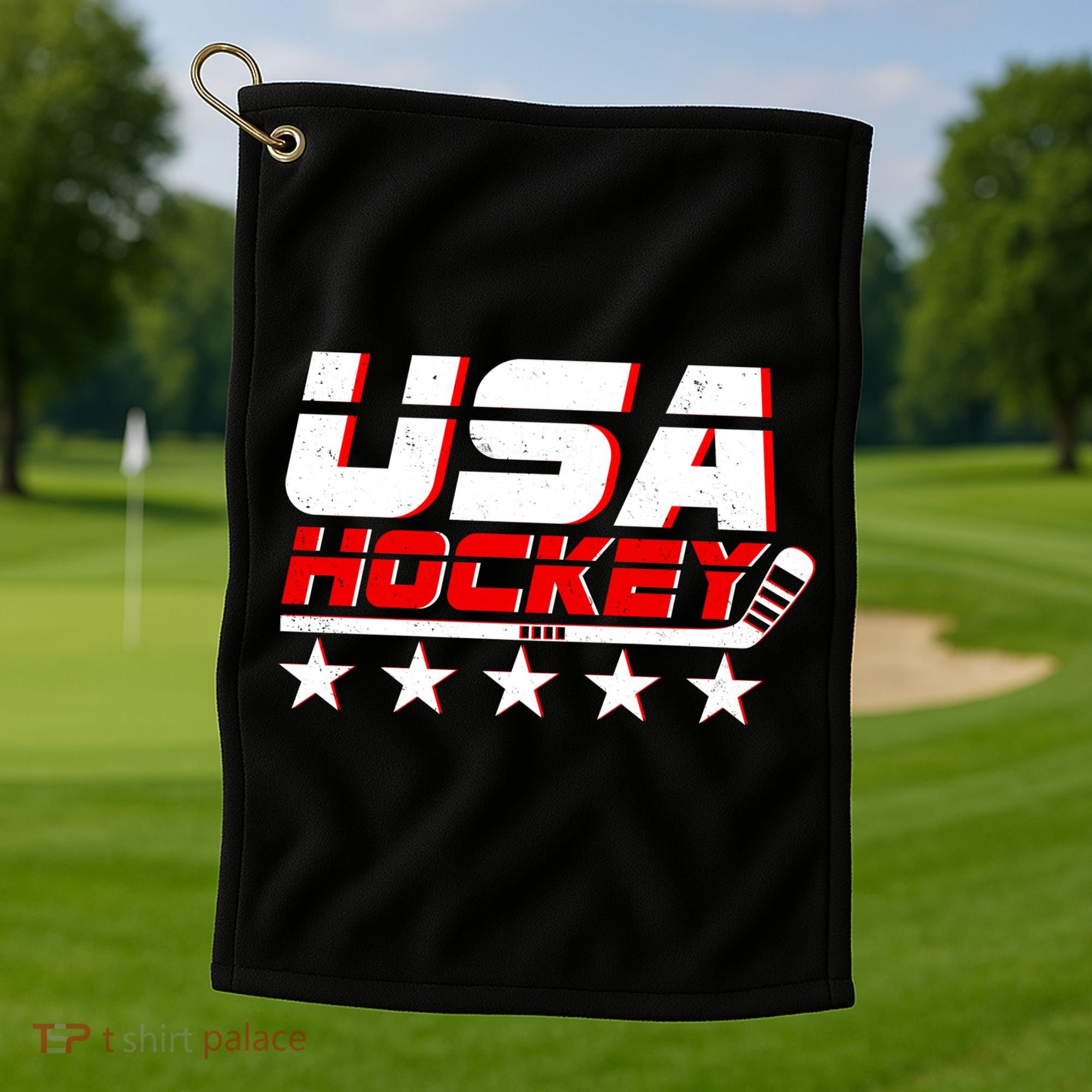 USA Hockey 2026 Champions Golf Towel