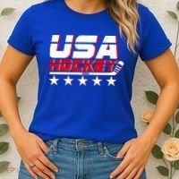 USA Hockey 2026 Champions Women's T-Shirt thumb 2