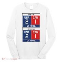 USA Hockey 2026 Champions USA Vs CAN  Long Sleeve Shirt thumb 0