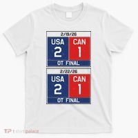 USA Hockey 2026 Champions USA Vs CAN  T-Shirt thumb 0