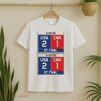USA Hockey 2026 Champions USA Vs CAN  T-Shirt thumb 2
