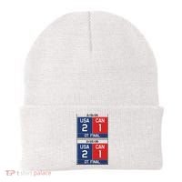 USA Hockey 2026 Champions USA Vs CAN  Beanie thumb 0
