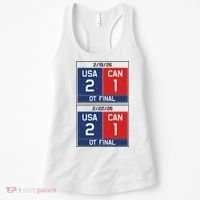 USA Hockey 2026 Champions USA Vs CAN  Women's Tank Top thumb 0
