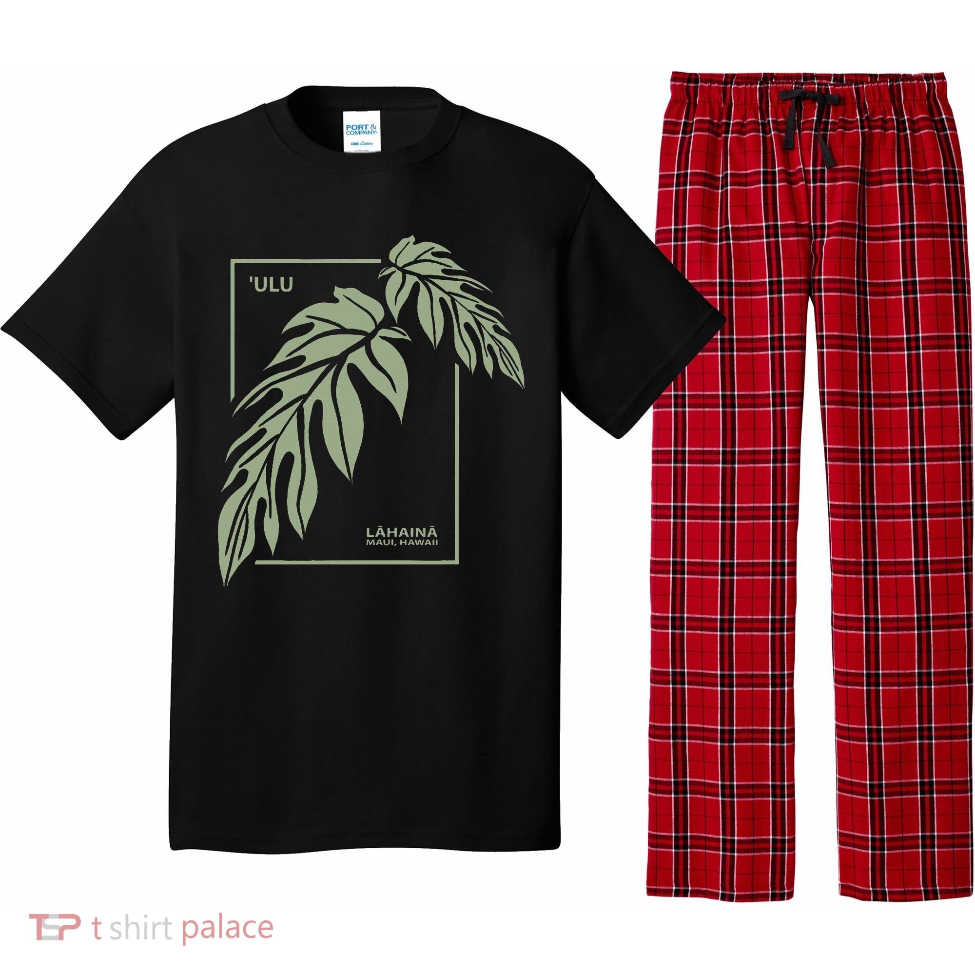 Ulu Hawaiian Breadfruit Pajama Set