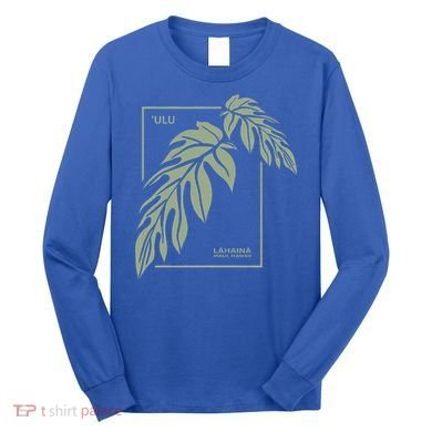 Ulu Hawaiian Breadfruit Long Sleeve Shirt