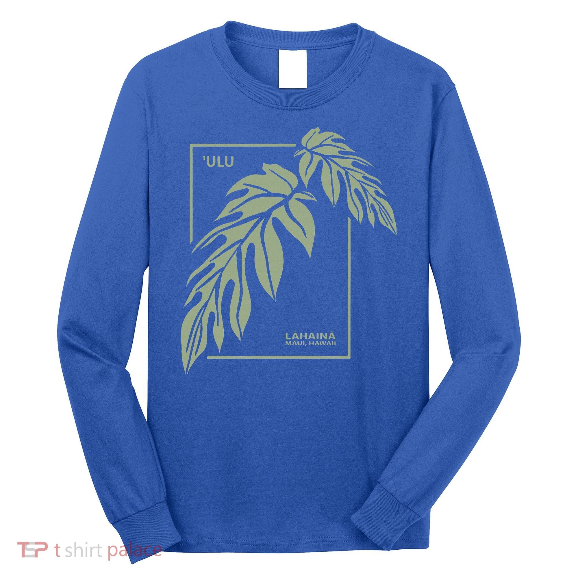 Ulu Hawaiian Breadfruit Long Sleeve Shirt
