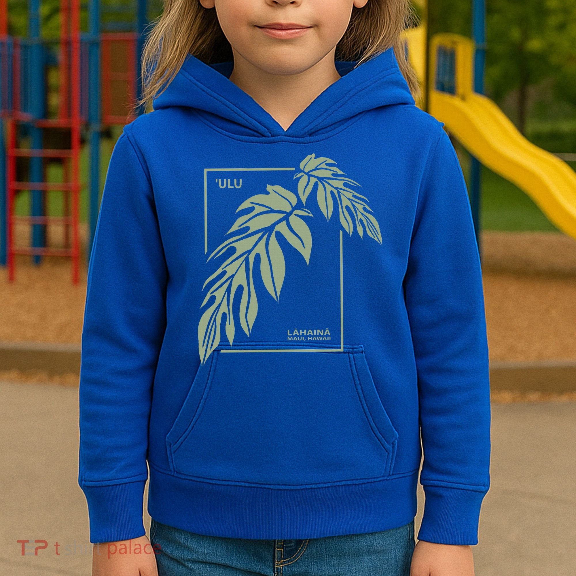 Ulu Hawaiian Breadfruit Kids Hoodie