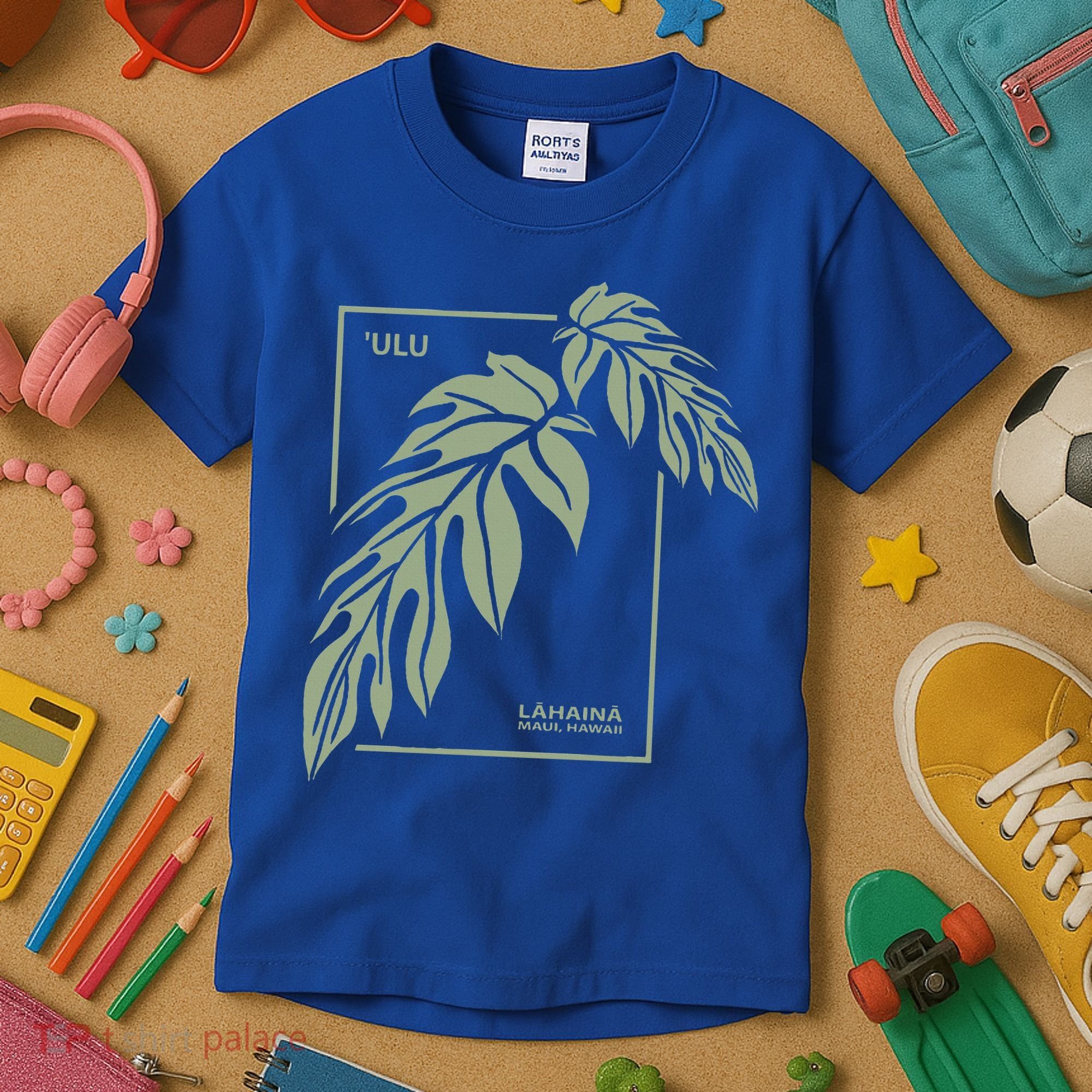 Ulu Hawaiian Breadfruit Kids T-Shirt