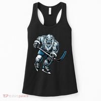 Utah Hockey Born To Play Hockey Gift Women's Tank Top thumb 0