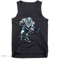 Utah Hockey Born To Play Hockey Gift Tank Top thumb 0