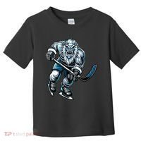 Utah Hockey Born To Play Hockey Gift Toddler T-Shirt thumb 0