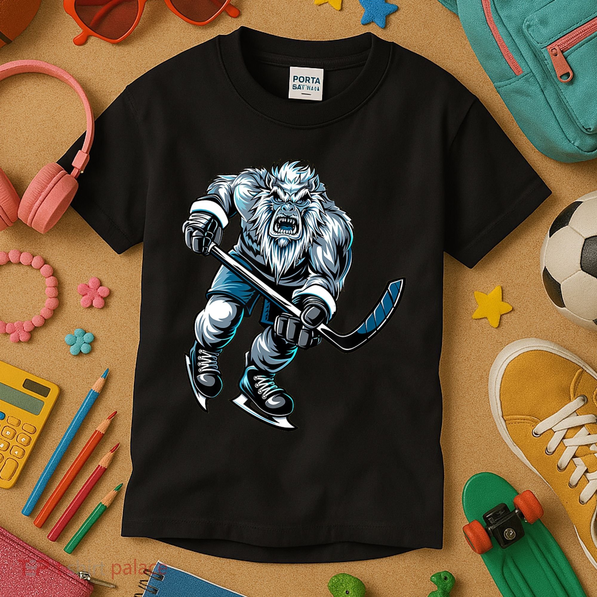 Utah Hockey Born To Play Hockey Gift Kids T-Shirt