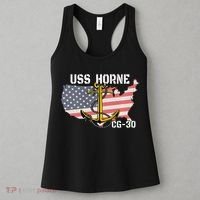USS Horne CG30 Cruiser Veterans Day Son Father Grandpa Dad Women's Tank Top thumb 3