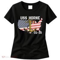 USS Horne CG30 Cruiser Veterans Day Son Father Grandpa Dad Women's T-Shirt thumb 0