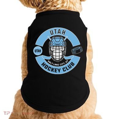 U.T.A.H H.O.C.K.E.Y Club Mask Black Doggie Tank