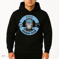 U.T.A.H H.O.C.K.E.Y Club Mask Black Hoodie thumb 2
