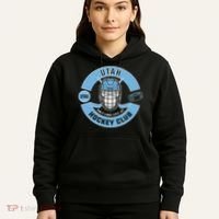 U.T.A.H H.O.C.K.E.Y Club Mask Black Hoodie thumb 5