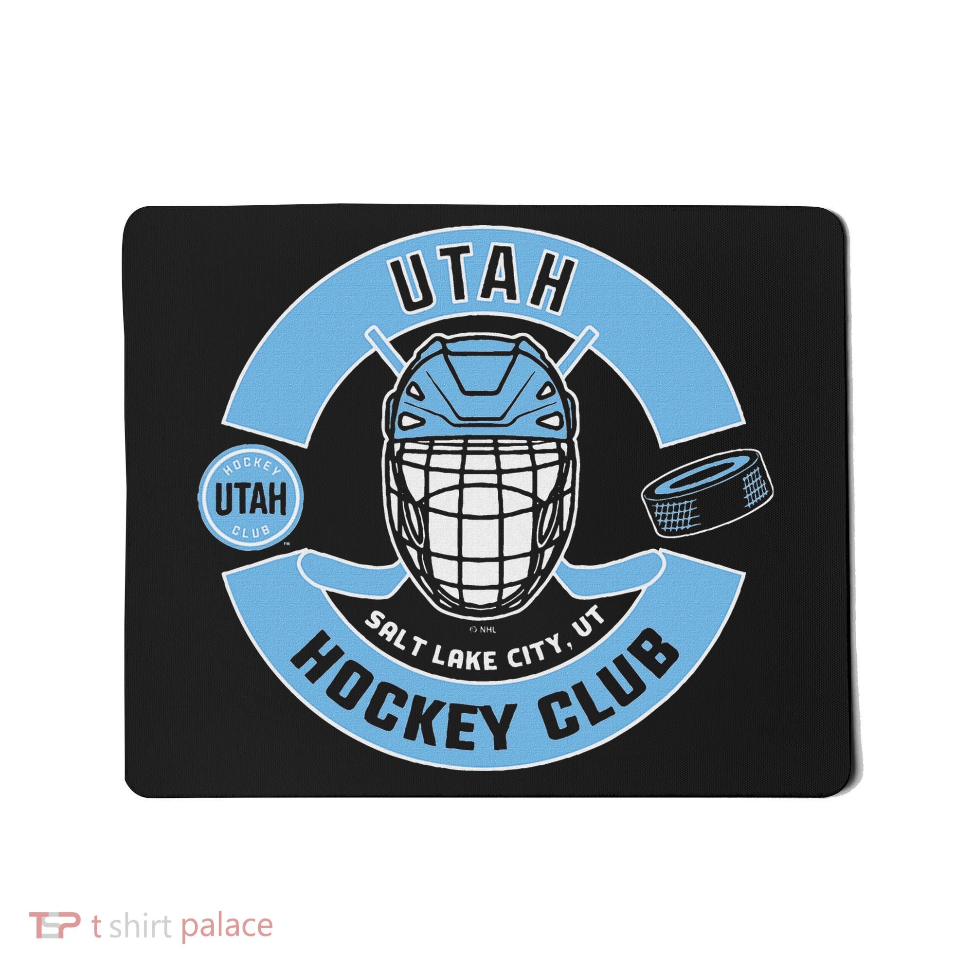 U.T.A.H H.O.C.K.E.Y Club Mask Black Mousepad