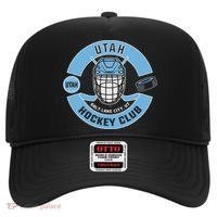 U.T.A.H H.O.C.K.E.Y Club Mask Black Hat thumb 0