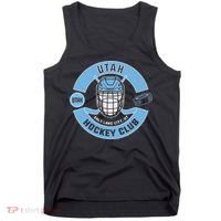 U.T.A.H H.O.C.K.E.Y Club Mask Black Tank Top thumb 0