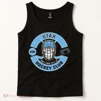 U.T.A.H H.O.C.K.E.Y Club Mask Black Tank Top thumb 2