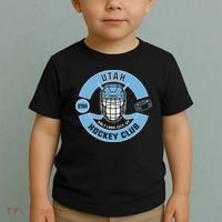 U.T.A.H H.O.C.K.E.Y Club Mask Black Toddler T-Shirt thumb 2
