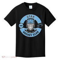 U.T.A.H H.O.C.K.E.Y Club Mask Black Kids T-Shirt thumb 0