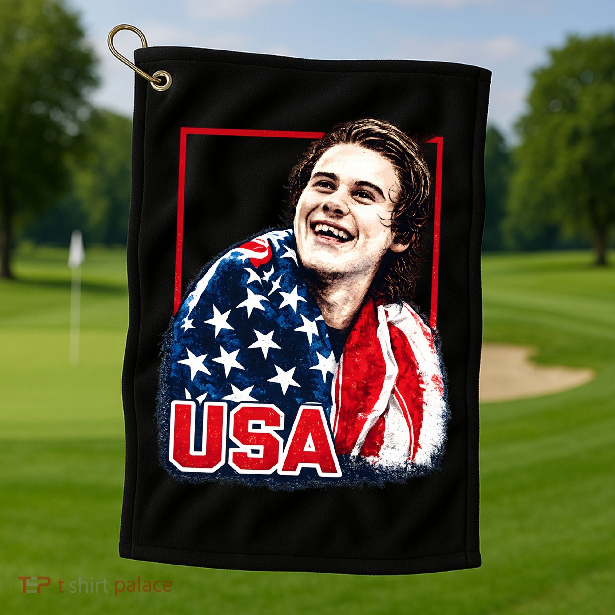 USA Hockey Champions Champs 2026 Golf Towel