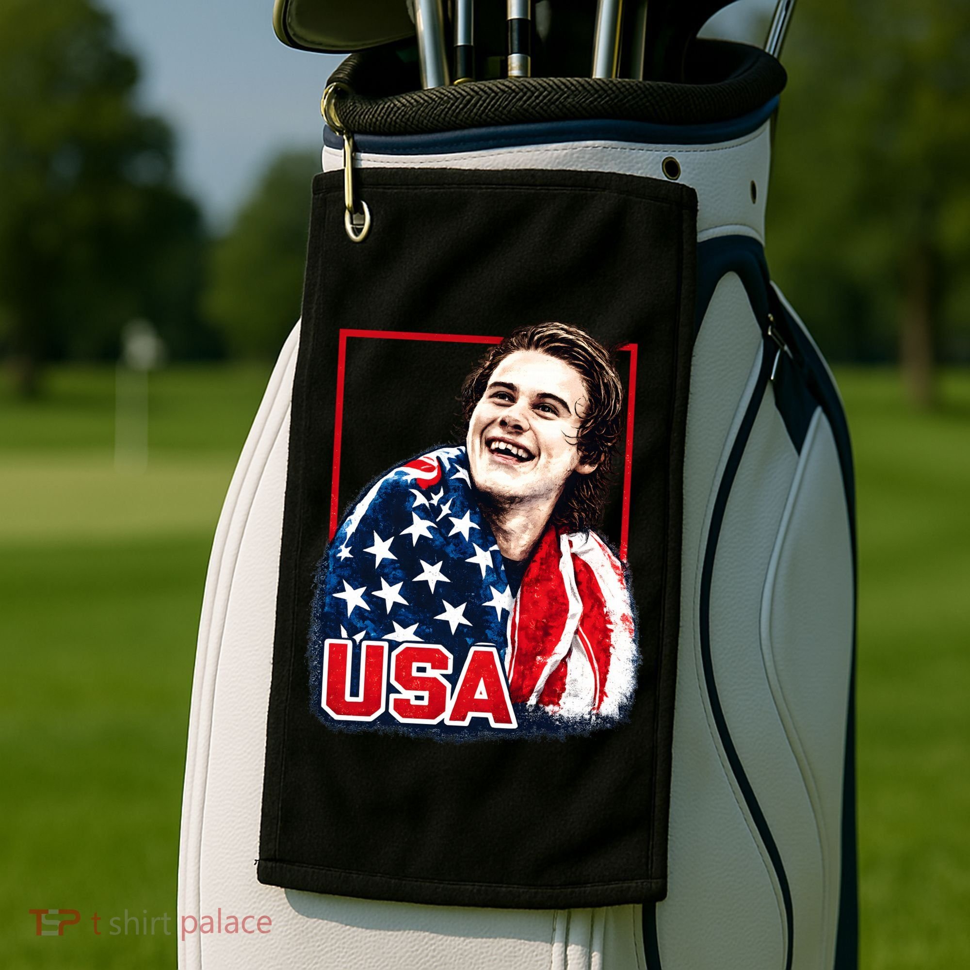 USA Hockey Champions Champs 2026 Golf Towel