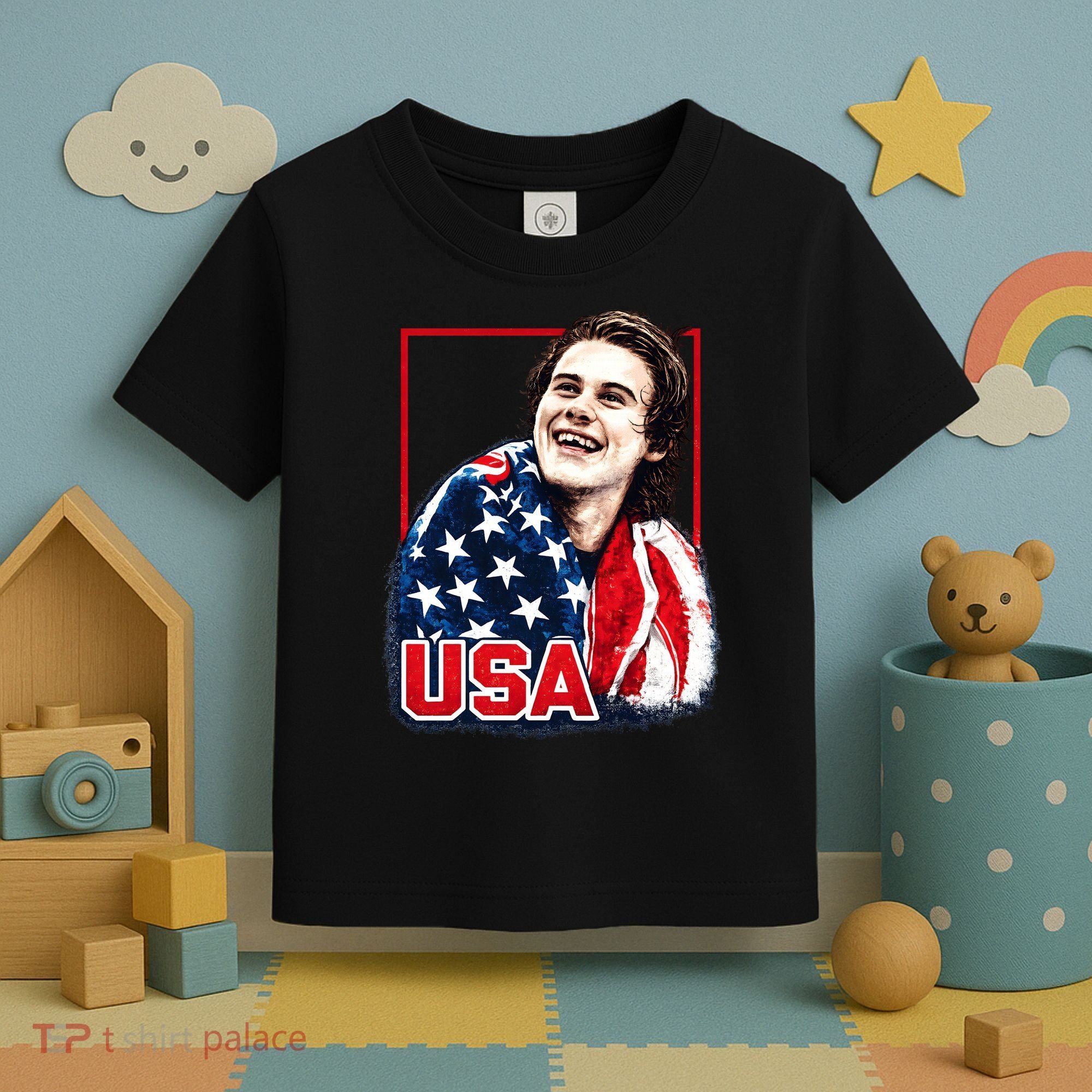 USA Hockey Champions Champs 2026 Toddler T-Shirt