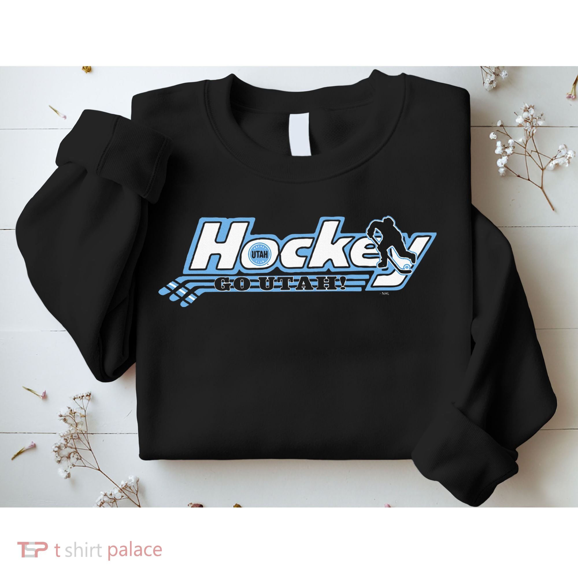 U.T.A.H. Ho.C..K.E.Y Club Hockey Black Sweatshirt