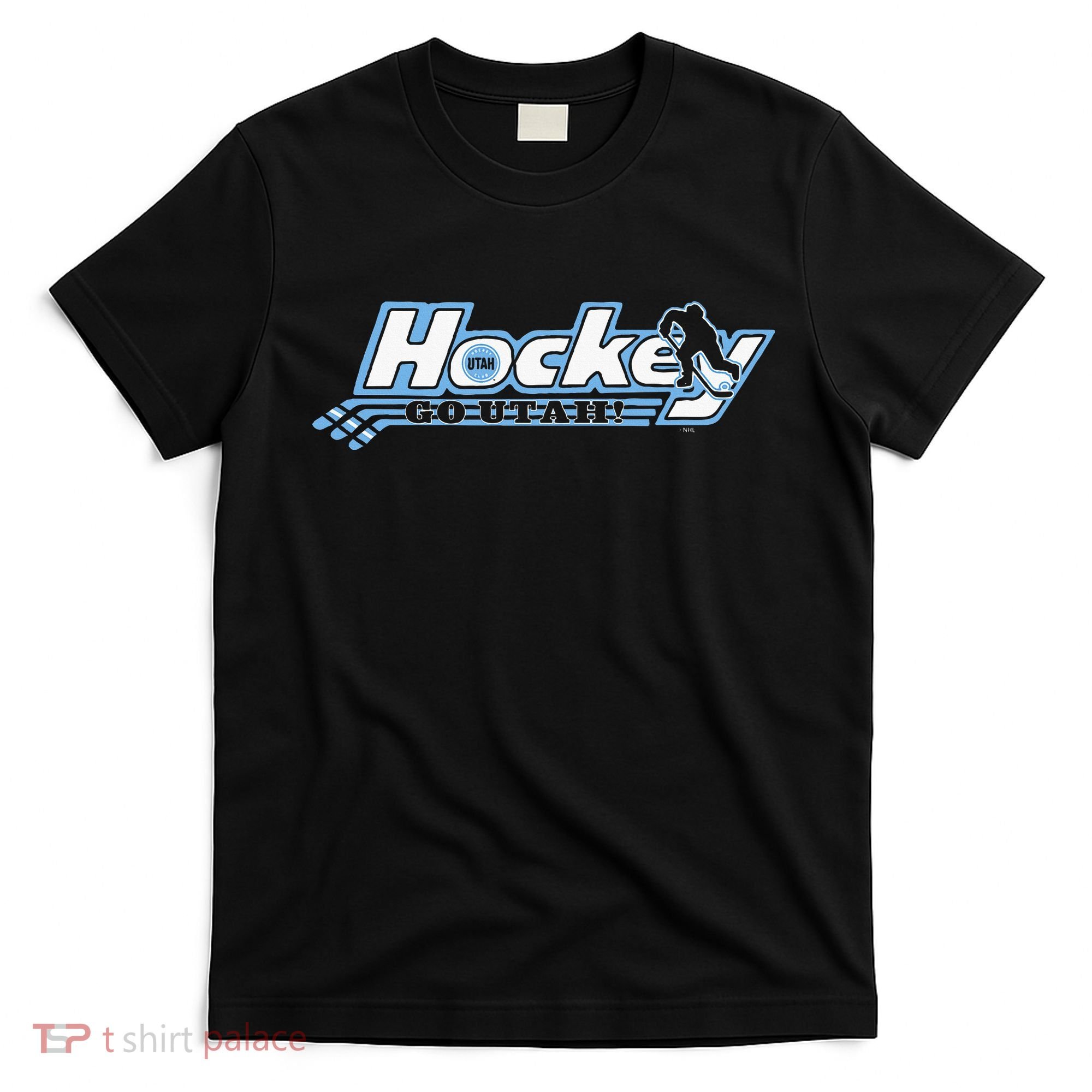 U.T.A.H. Ho.C..K.E.Y Club Hockey Black T-Shirt