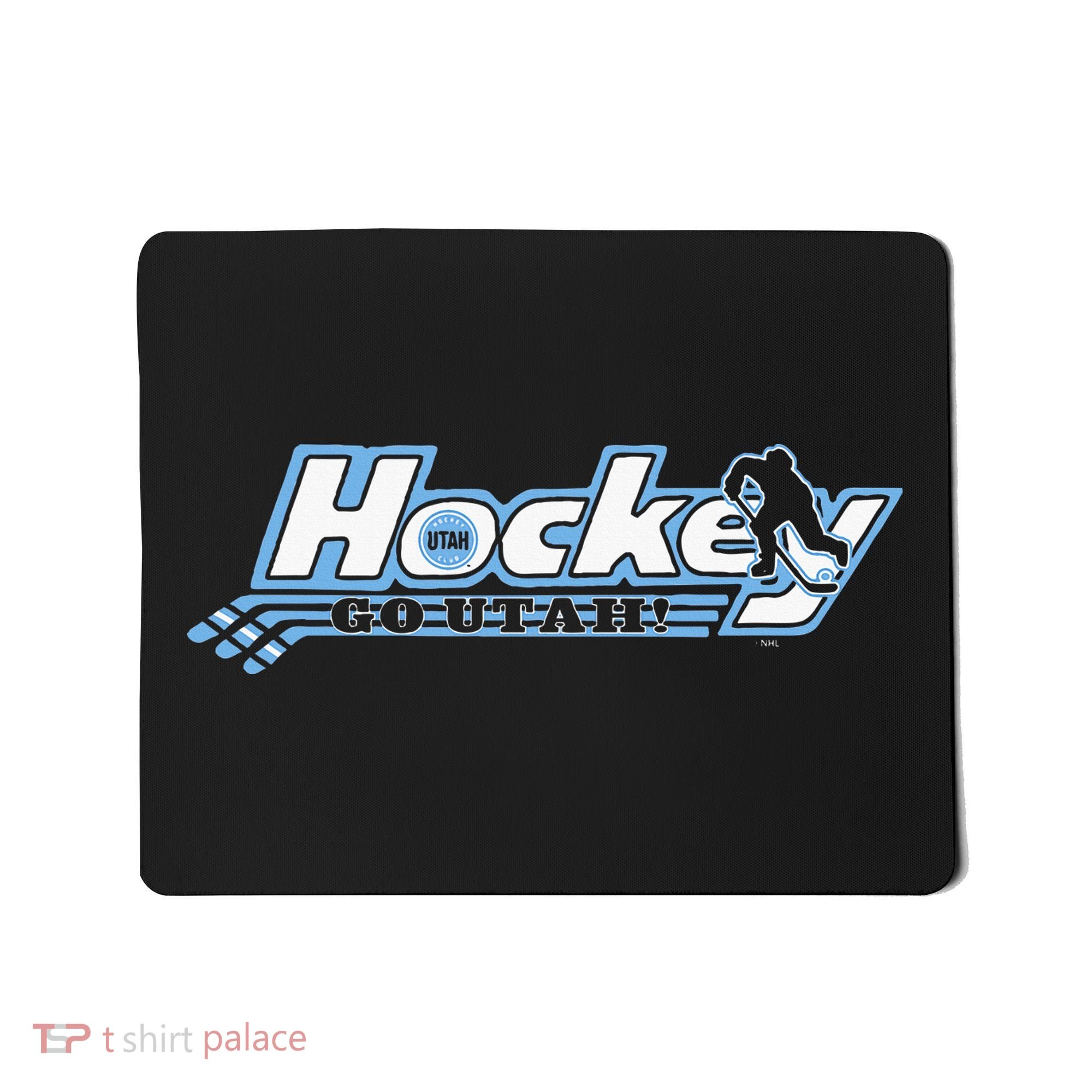 U.T.A.H. Ho.C..K.E.Y Club Hockey Black Mousepad
