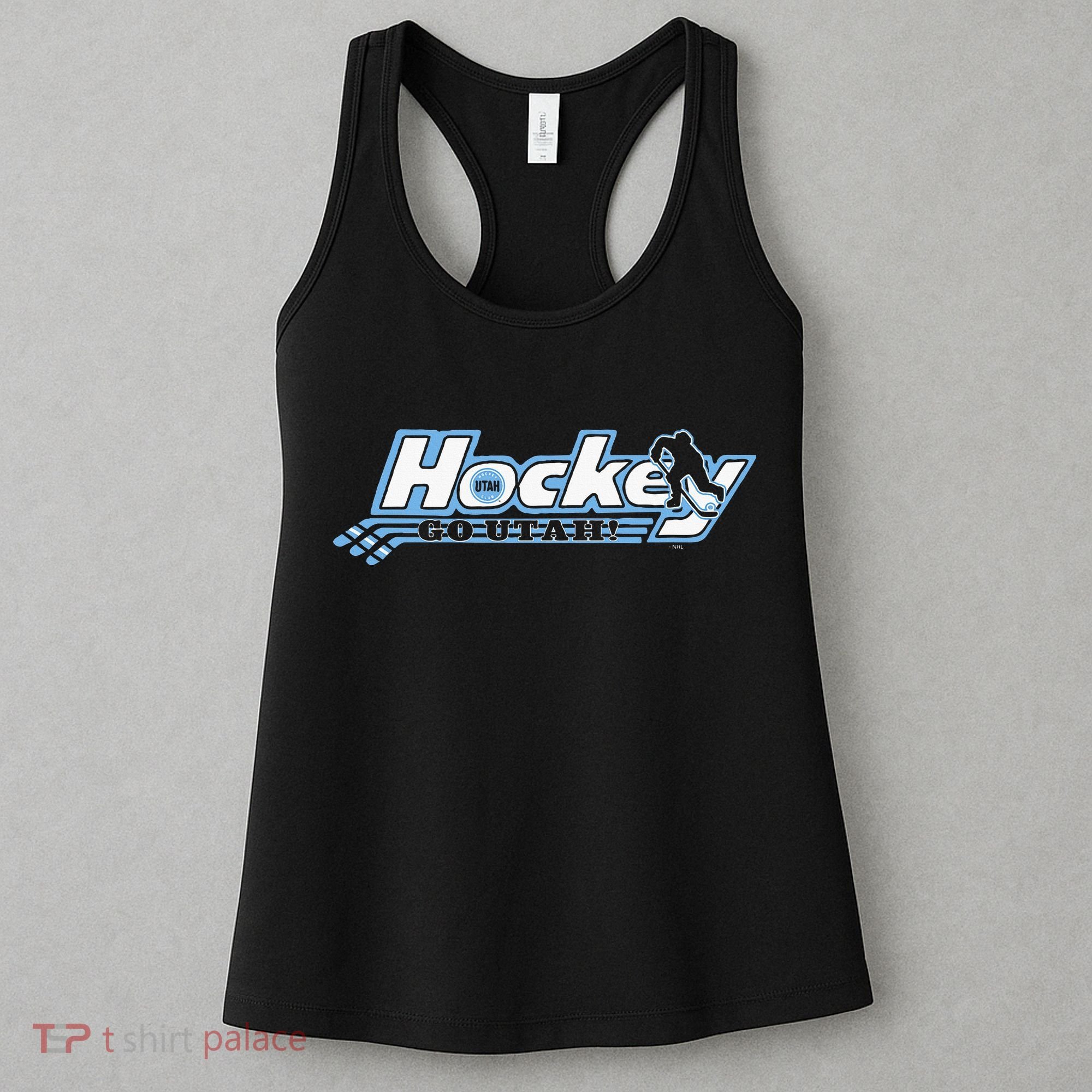 U.T.A.H. Ho.C..K.E.Y Club Hockey Black Women's Tank Top