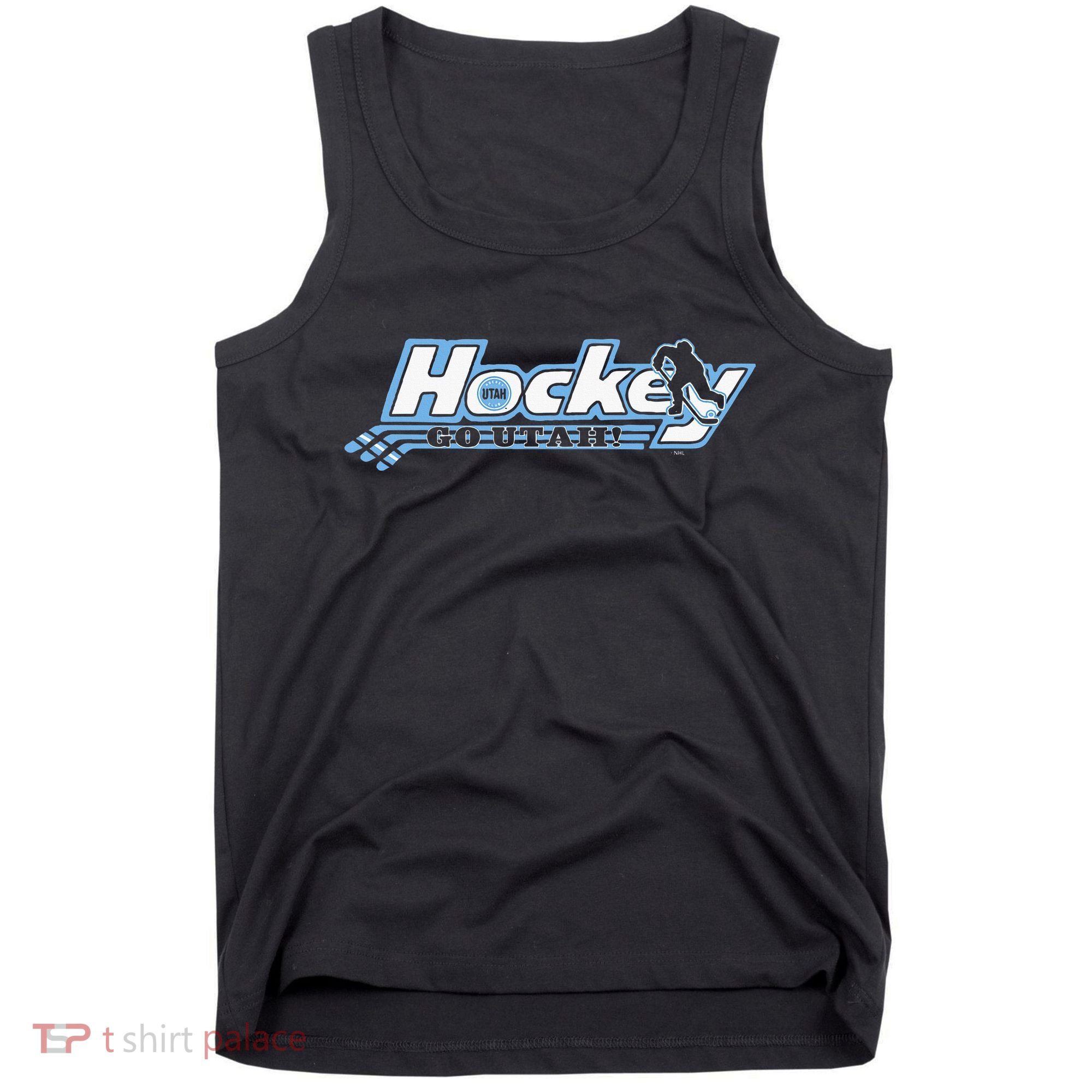 U.T.A.H. Ho.C..K.E.Y Club Hockey Black Tank Top