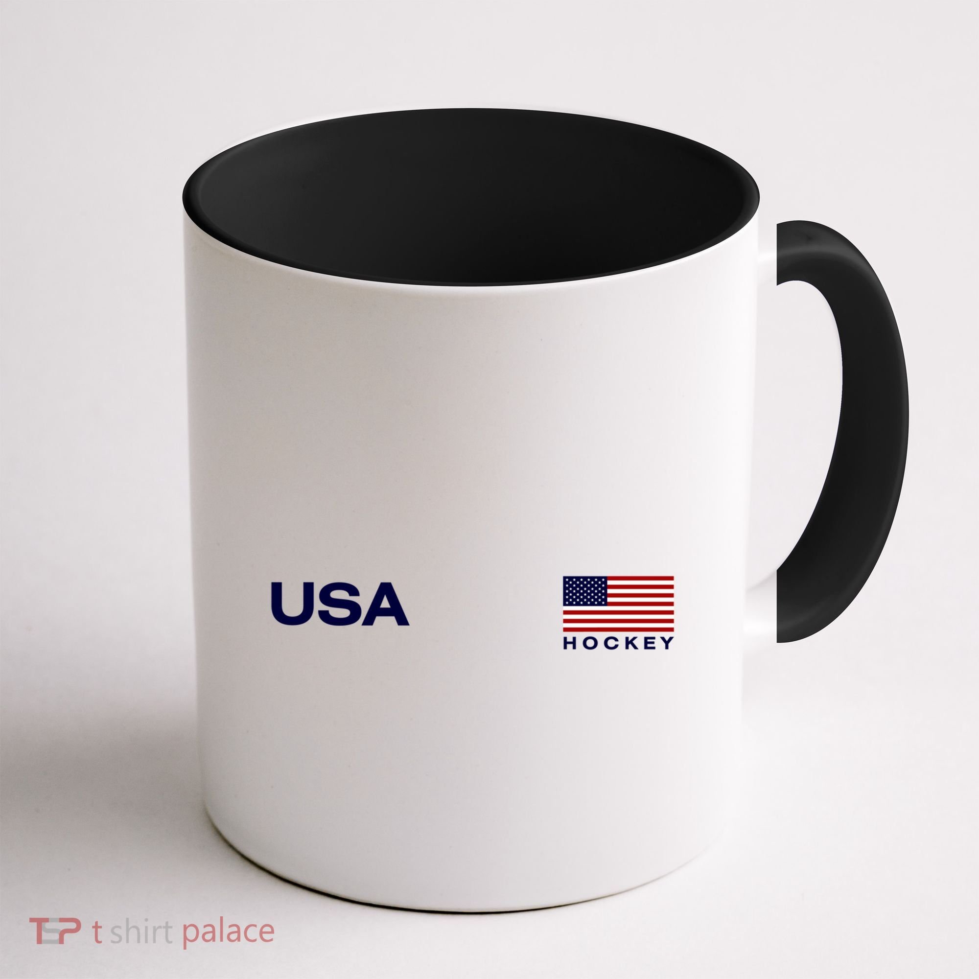 Usa Hockey Flag Gift Coffee Mug