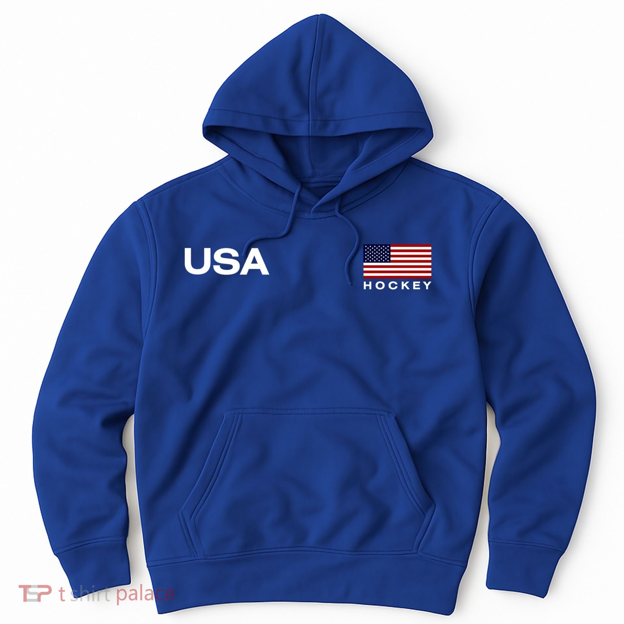 Usa Hockey Flag Gift Hoodie