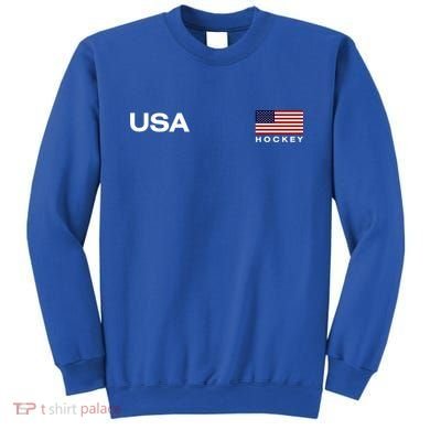 Usa Hockey Flag Gift Sweatshirt