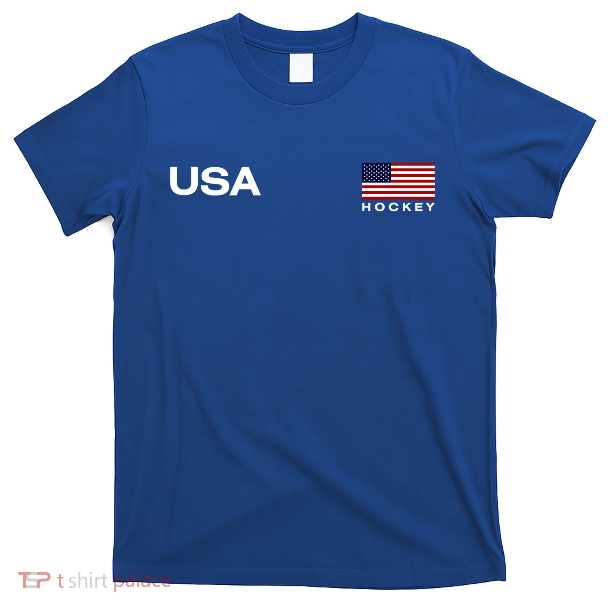 Usa Hockey Flag Gift T-Shirt