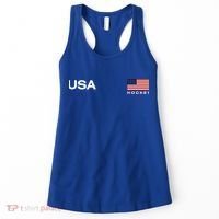 Usa Hockey Flag Gift Women's Tank Top thumb 0
