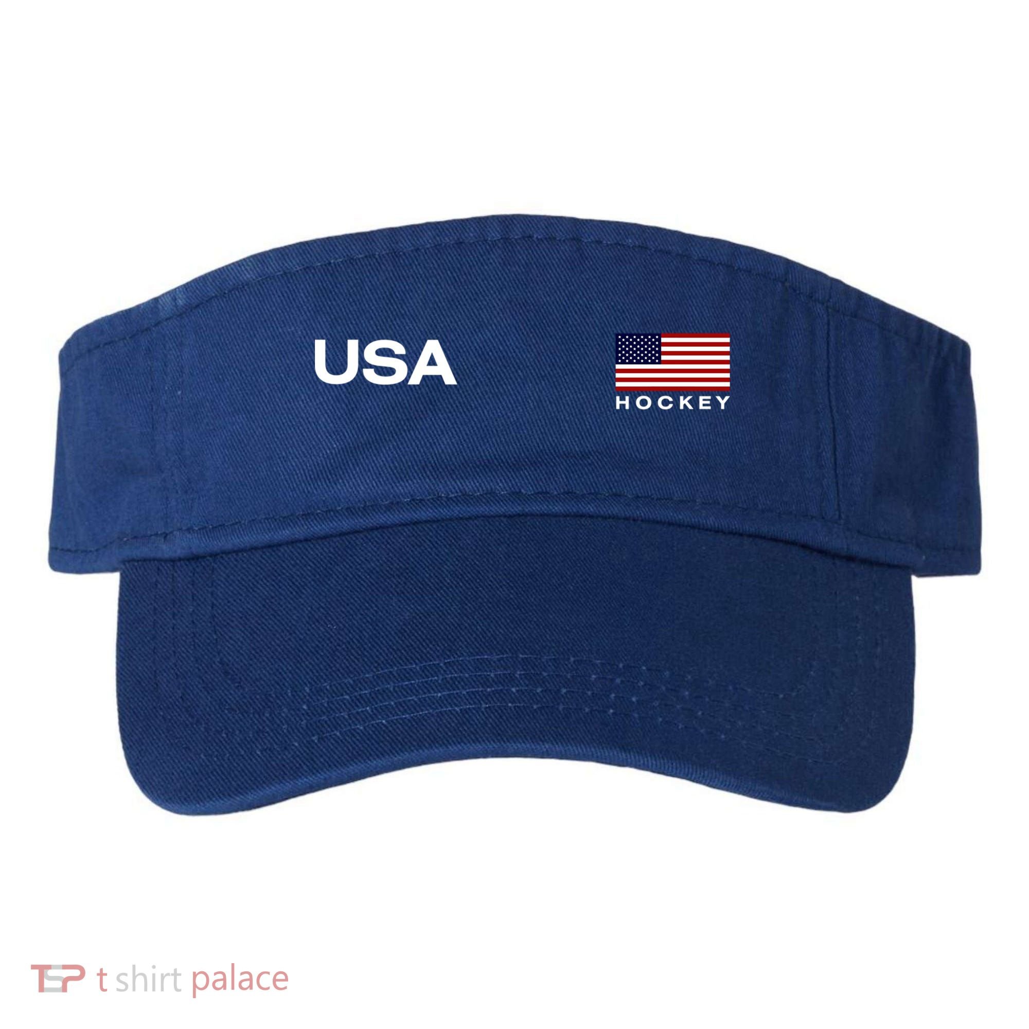 Usa Hockey Flag Gift Visor