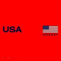 Usa Hockey Flag Gift Santa Hat thumb 1