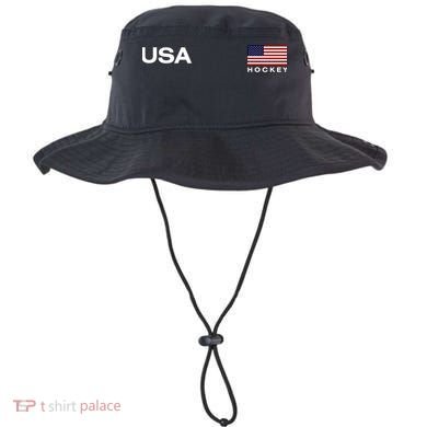 Usa Hockey Flag Gift Bucket Hat