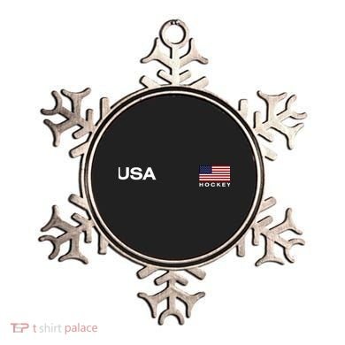 Usa Hockey Flag Gift Ornament