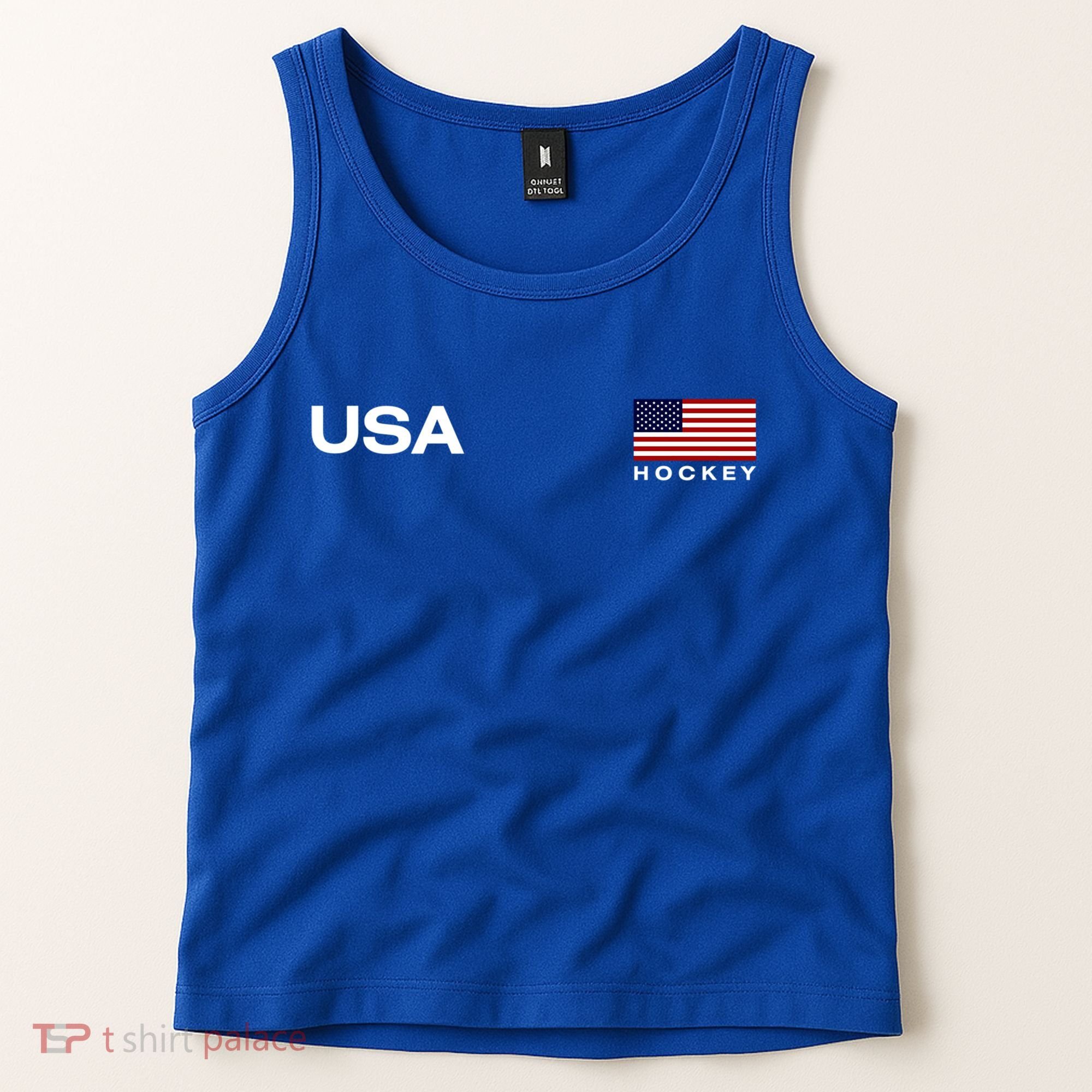 Usa Hockey Flag Gift Tank Top