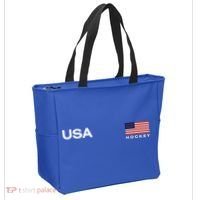 Usa Hockey Flag Gift Tote Bag thumb 2