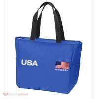 Usa Hockey Flag Gift Tote Bag thumb 3