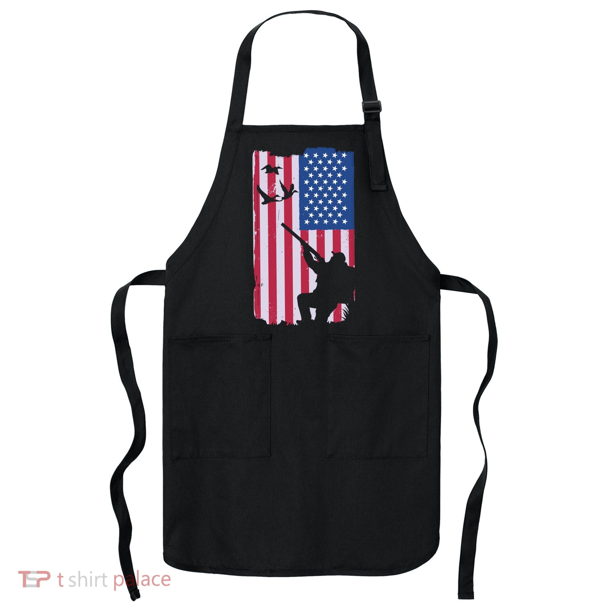USA Hunting Flag Apron