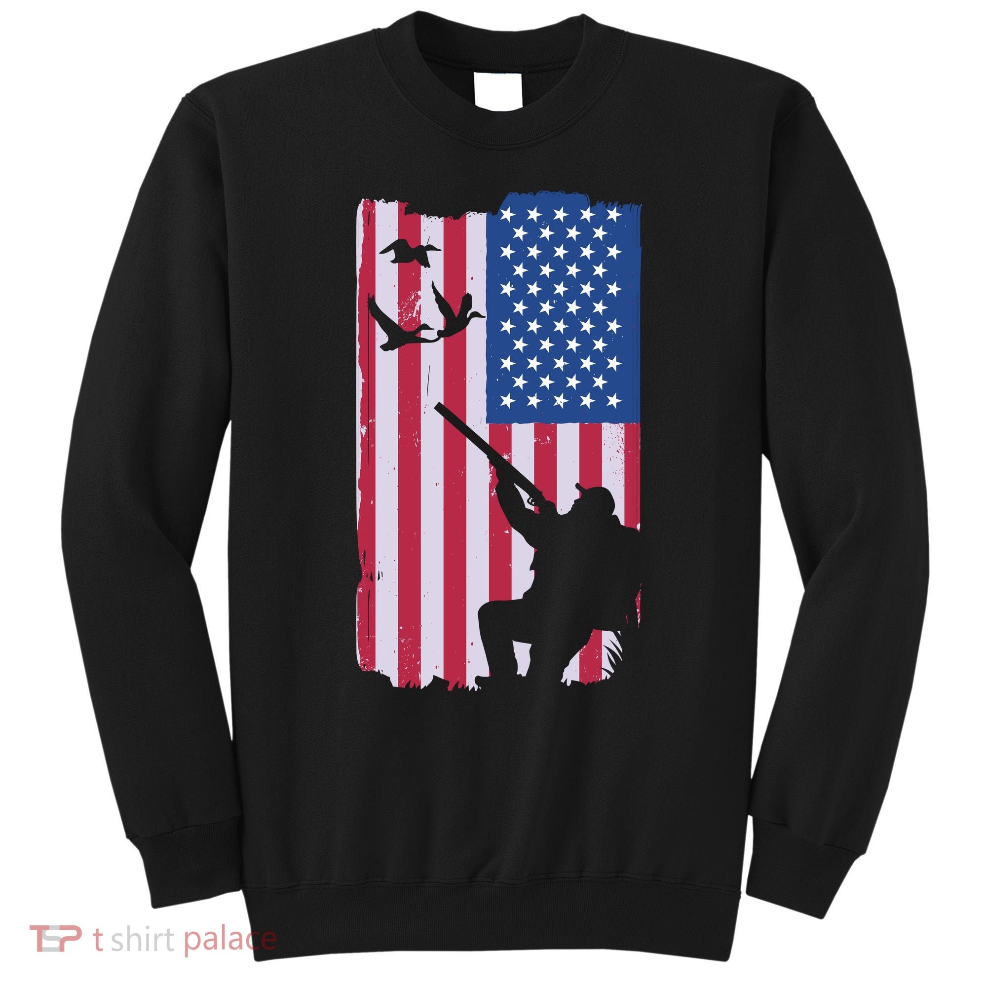 USA Hunting Flag Sweatshirt